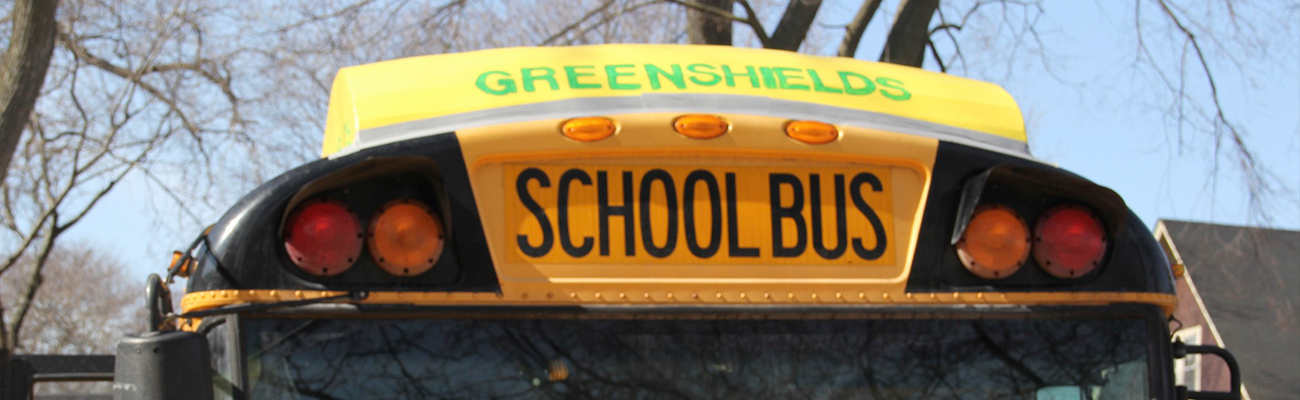 The GreenShield V4 on top of a bus